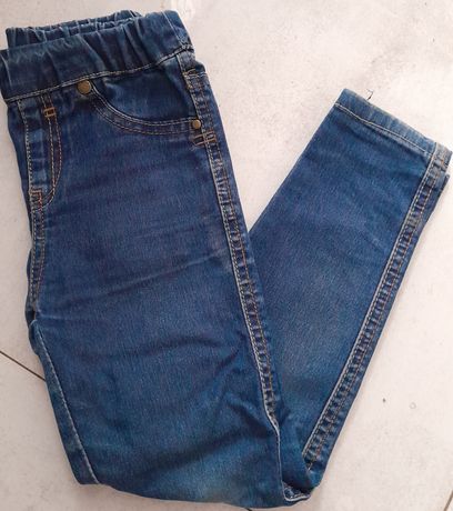 Dzinsy jeansy legginsy 110