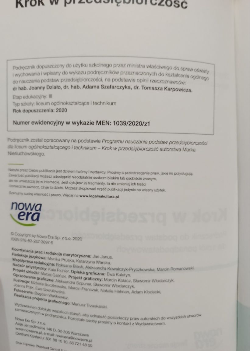 Krok w przedsiębiorczość