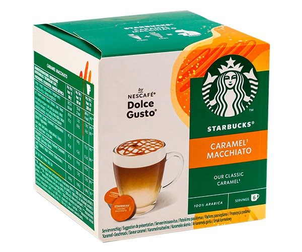 Кава в капсулах Starbucks Dolce Gusto Caramel Macchiato