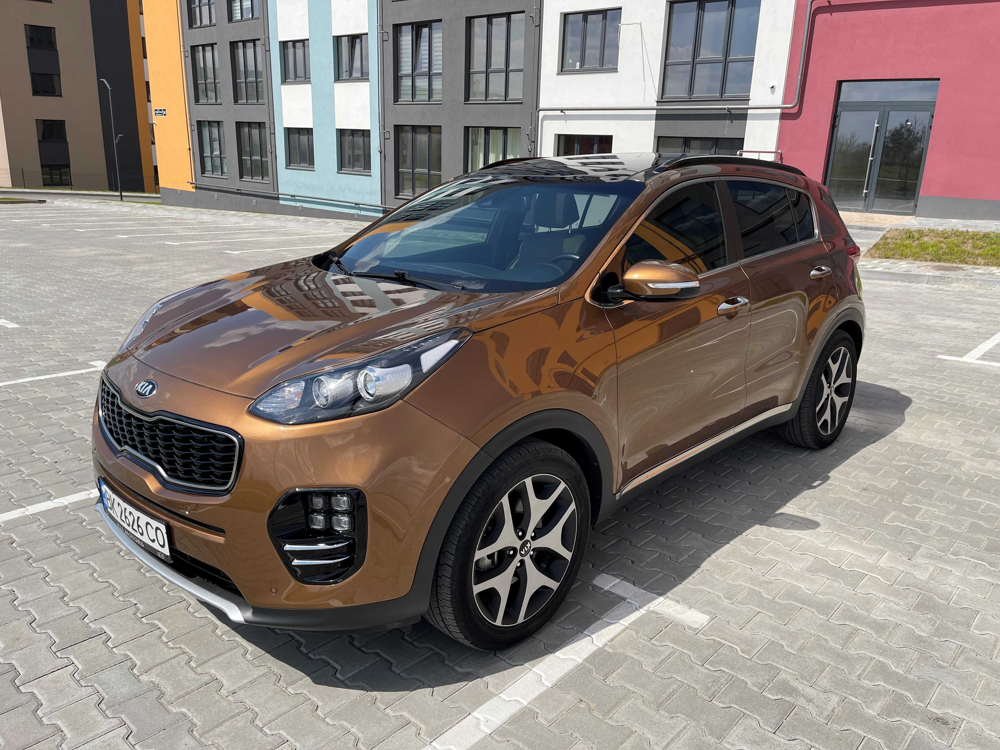 2017 Kia Sportage SX Turbo 2.0 (GT-Line) 240 л.с.