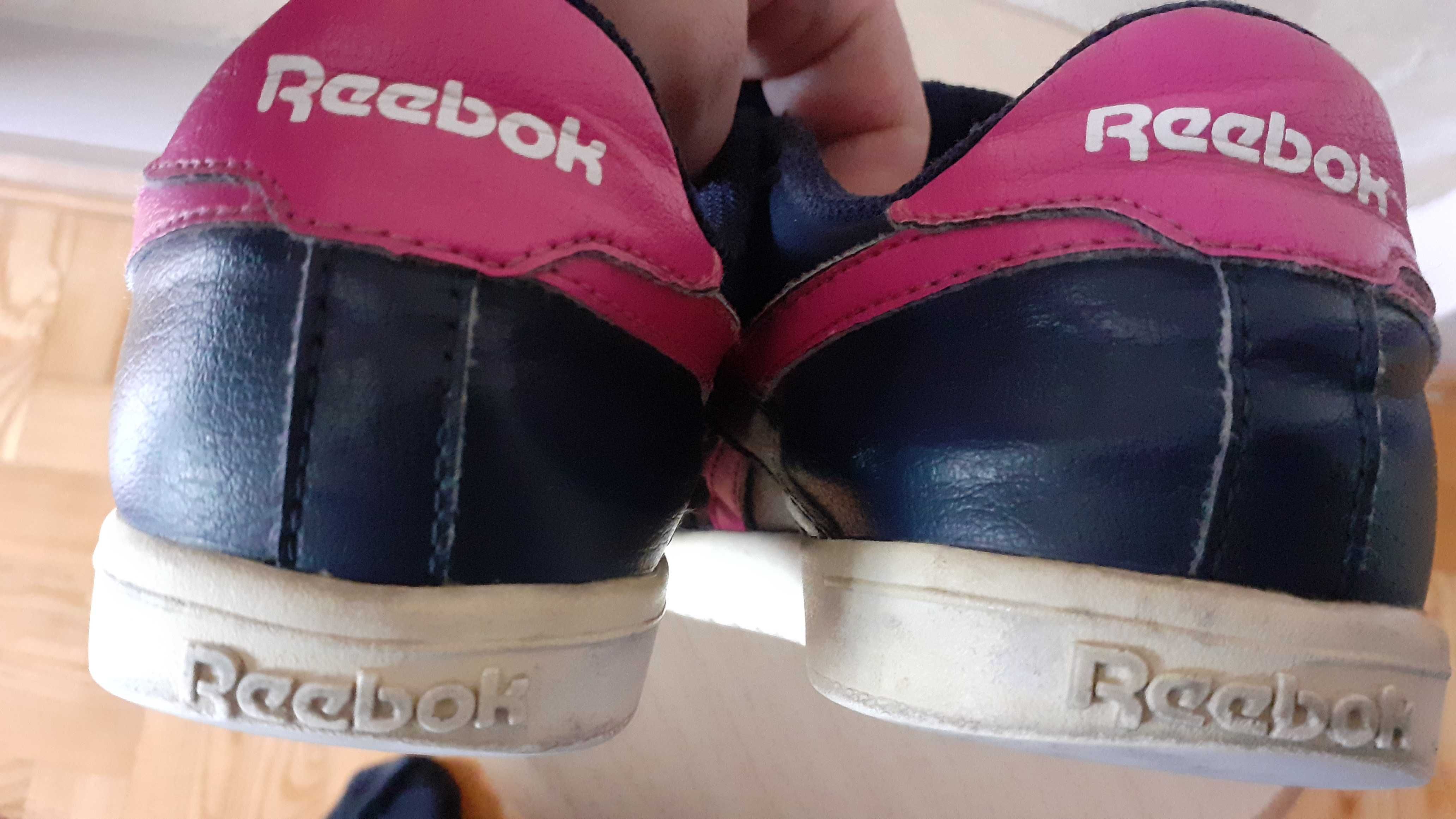 adidasy dziecięce marki reebok używane roz 33 kolekcja royal flag
