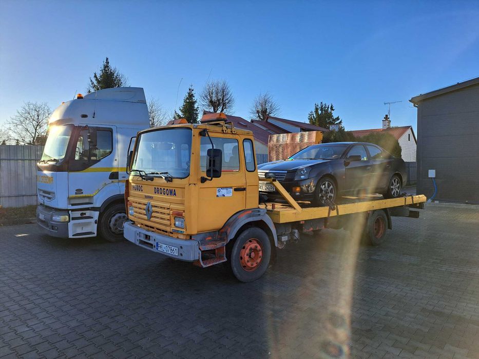 Transport maszyn, pomoc drogowa 7,5  i 15t