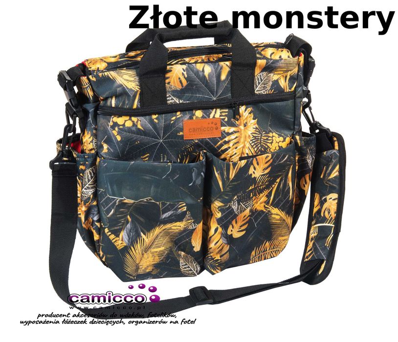 POJEMNA torba do WÓZKA NADIA torby wózków DUŻA dla mamy NOWOCZESNA