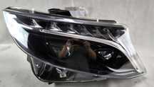 MERCEDES V KLASA 447 VITO 2022 2023 2024 FULL LED PRAWY REFLEKTOR LAMPA