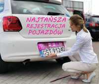 Rejestracja pojazdów krajowych oraz z zagranicy.