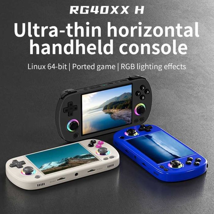 ANBERNIC RG40xx H  64GB  Сіра