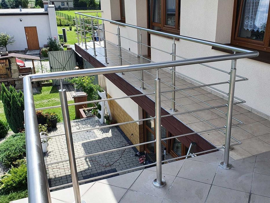 Balustrady nierdzewne, balustrada balkonowa, balustrady systemowe