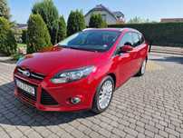 Ford Focus Mk3 1.6 TI-VCT 125km Titanium Półskóra Sprowadzony Zarejestrowany