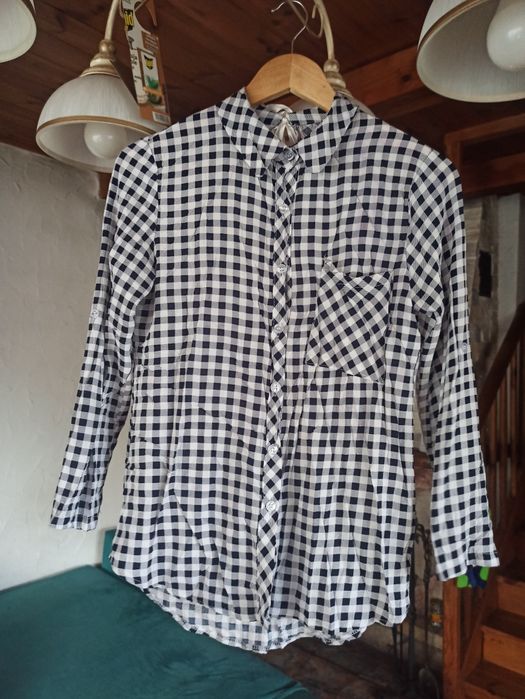 Koszula damska w kratę r. S/M