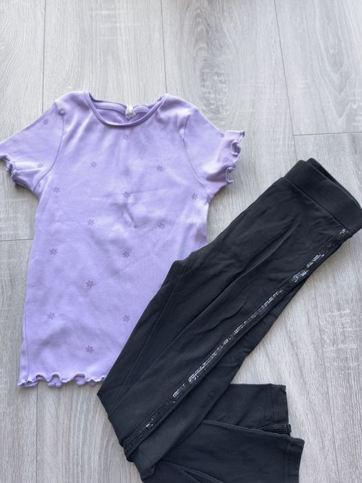 Bluzeczka i legginsy coccodrillo Reserved rozm 122