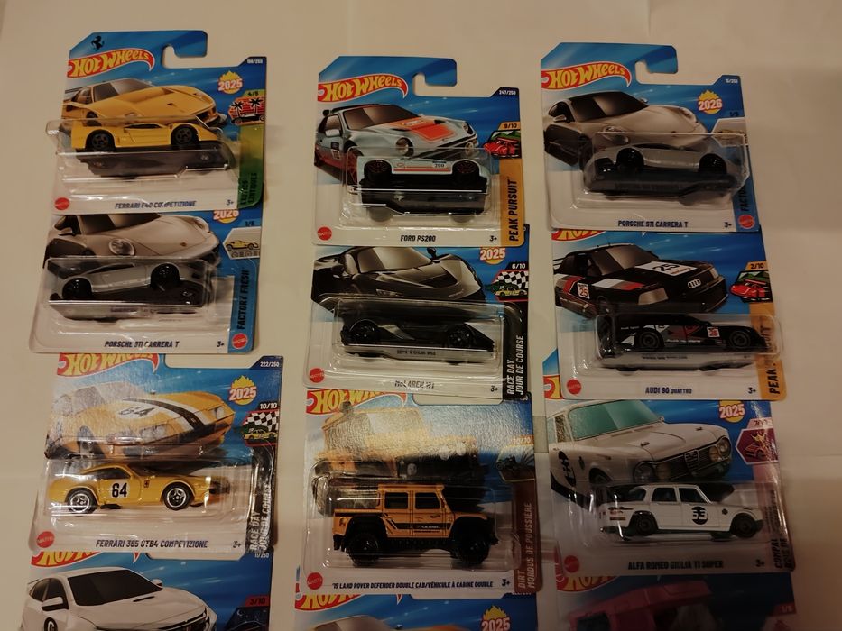 Hot Wheels caixa A 2016