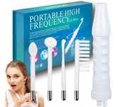 Darsonval, Derma Wand, 4 elektrody, do pielęgnacji twarzy,ciała,zestaw