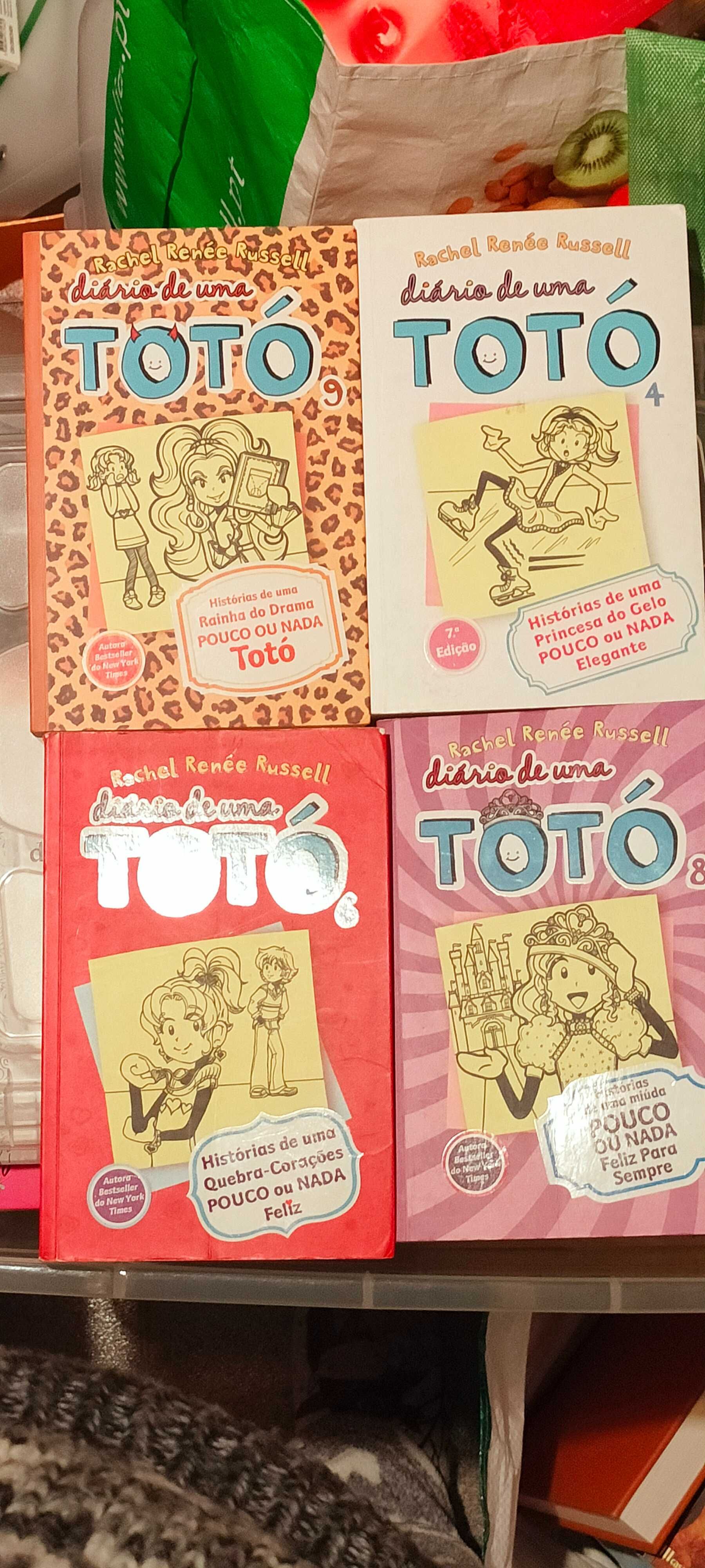 Livros Diário de uma Totó de Rachel Renee Russell