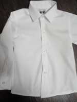Біла рубашка, джинсова 98 см