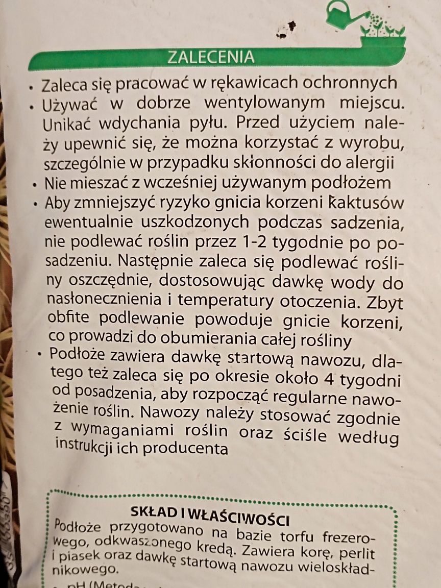 STERLUX Podłoże do kaktusów 5l