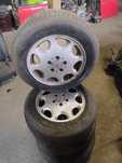 Felgi Aluminiowe 5 x 112 z Opon 195/65/15 17r Mercedes 124 Wysyłka