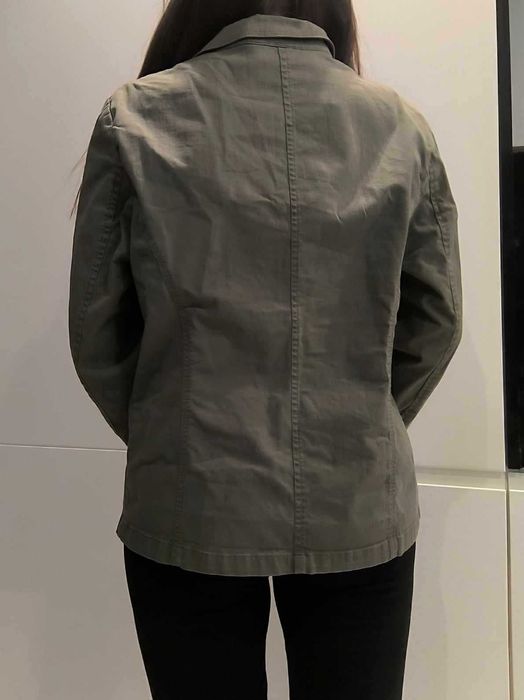 Kurtka żakiet khaki damska