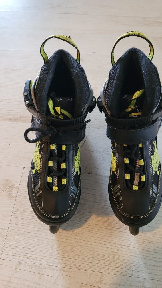 Rolki Civit rozmiar 32-36 soft boot łoż ABEC 5 ochraniacze XL x