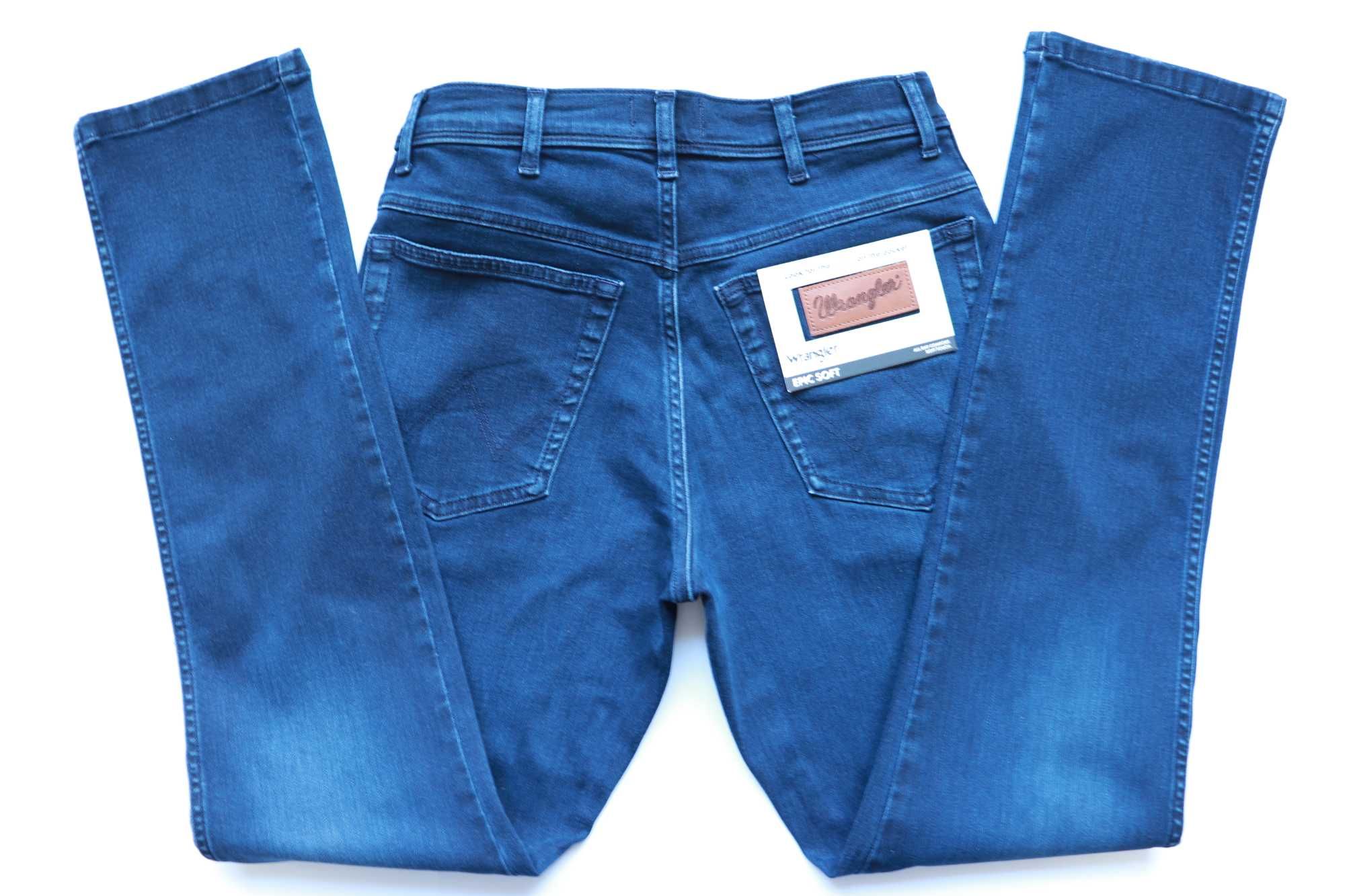 WRANGLER TEXAS SLIM 822 W32 L32 męskie spodnie jeansy nowe