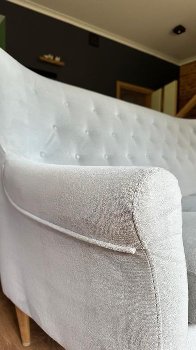 Elegancka Jasnoszara Sofa Agata Meble