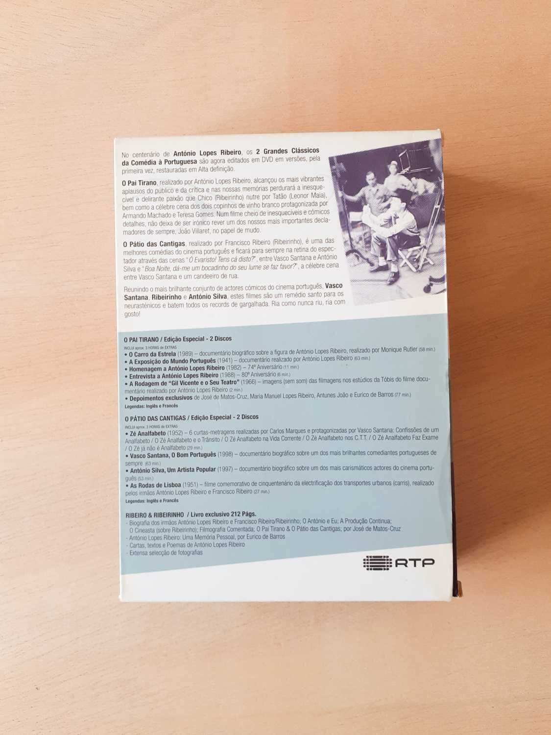 Box Set Grandes Clássicos - O Pai Tirano, O Pátio das Cantigas