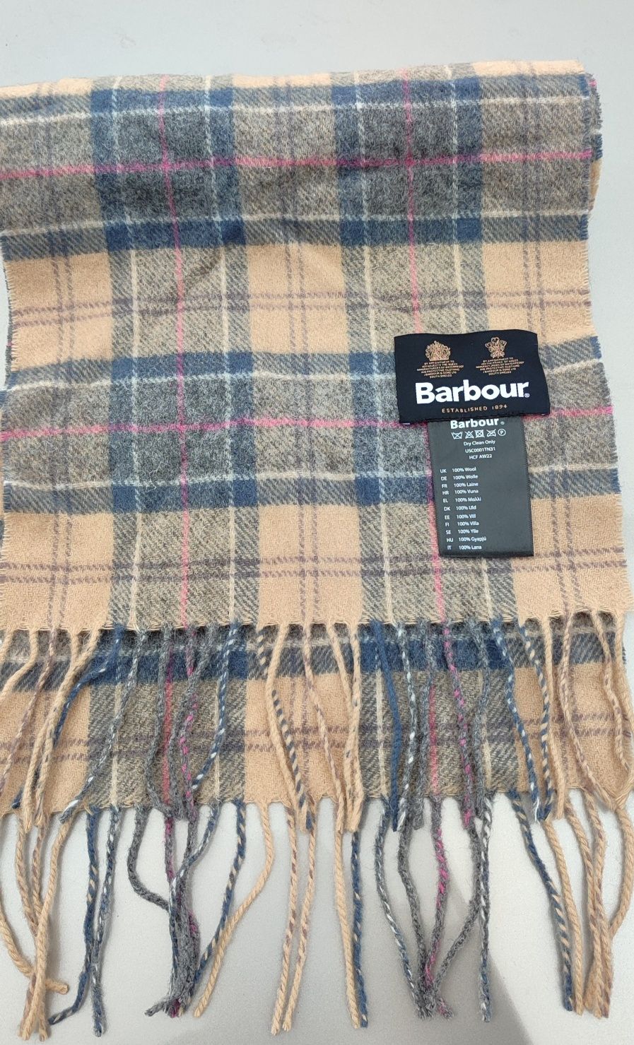 Шарф Barbour оригинал