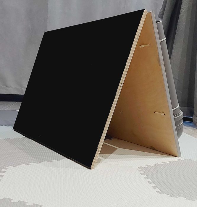 Duża Dwustronna Tablica Sensoryczna Edukacyjna -imię gratis