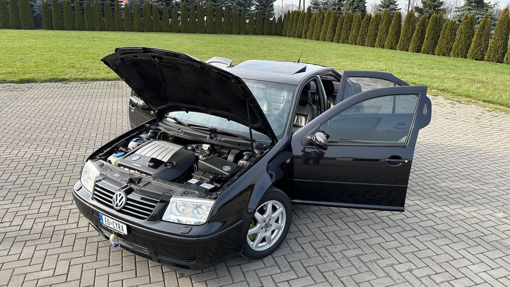 Volkswagen Bora VW Bora 2.8 V6 4Mot oryginał bezwypadek IGŁA serwisowana w VW garażowa