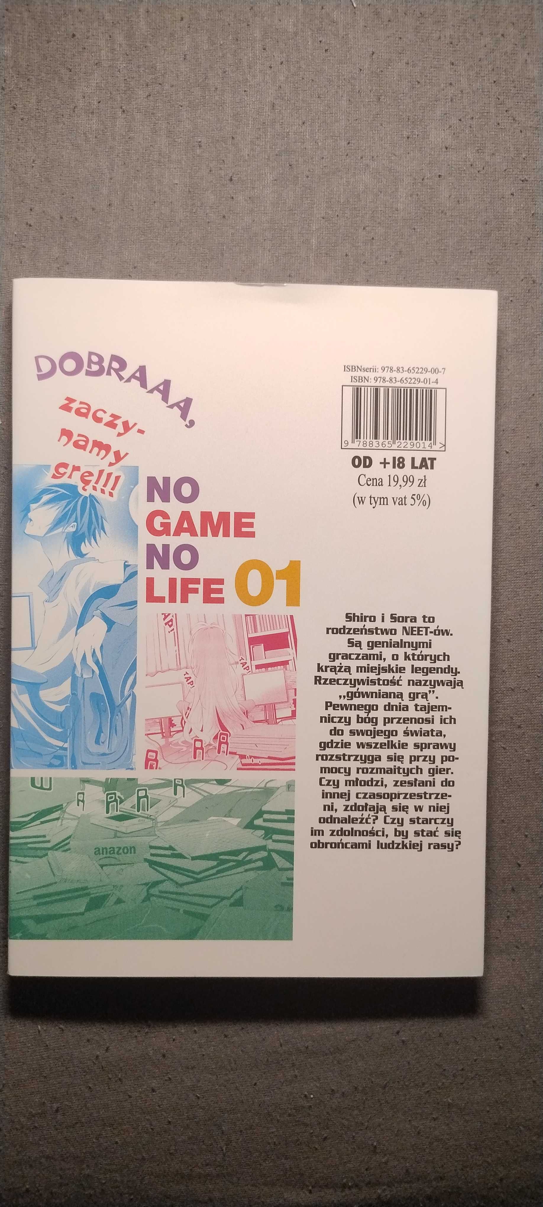 Manga no game no life tom 1