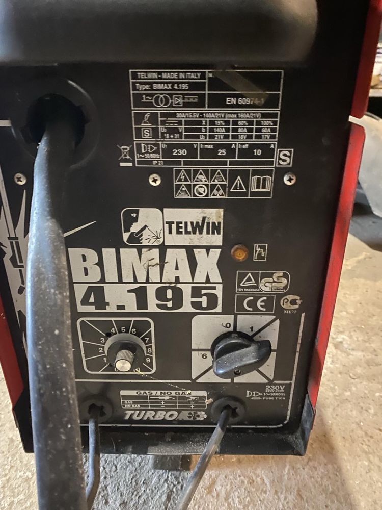 Зварювальний апапарат ( зварка ), напівавтомат Bimax 4.195 Turbo