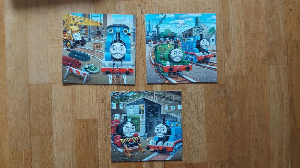 Zestaw puzzli Tomek i Przyjaciele , 3+