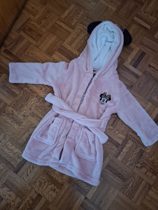 Roupao ou toalha de banho menina 2 anos