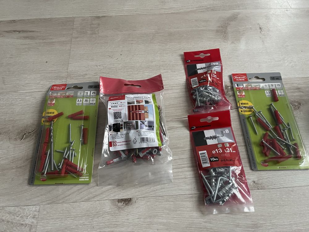 Zestaw kołków 5 paczek