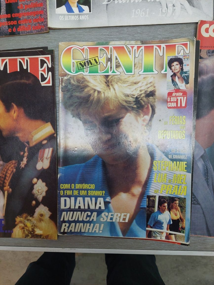 Lady di princesa Diana conjunto 6 revistas