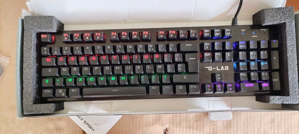 Klawiatura mechaniczna Keyz Carbon AZERTY