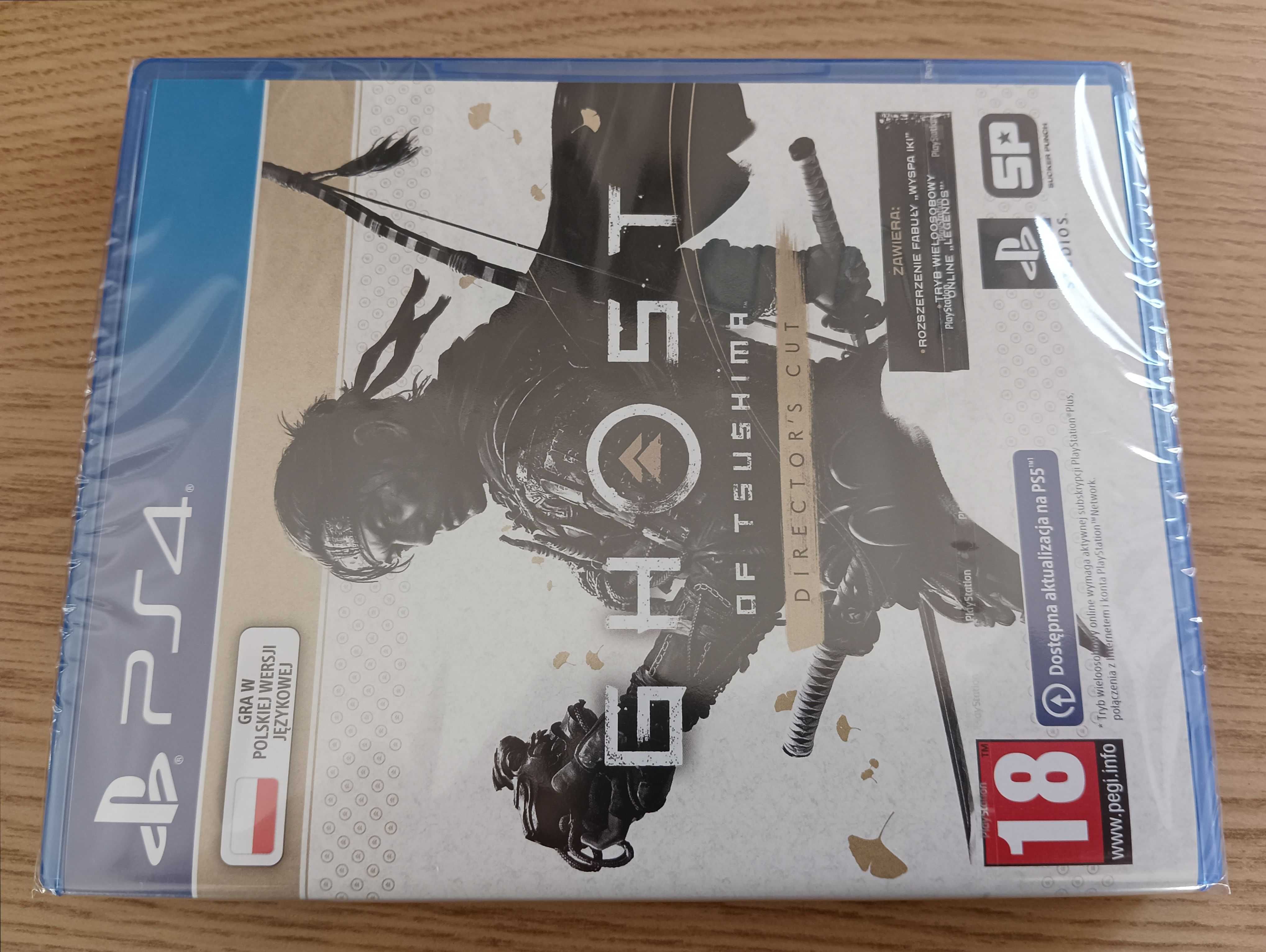 Ghost of Tsushima Director's Cut Playstation 4 PS4 PS5 (nowa w folii)