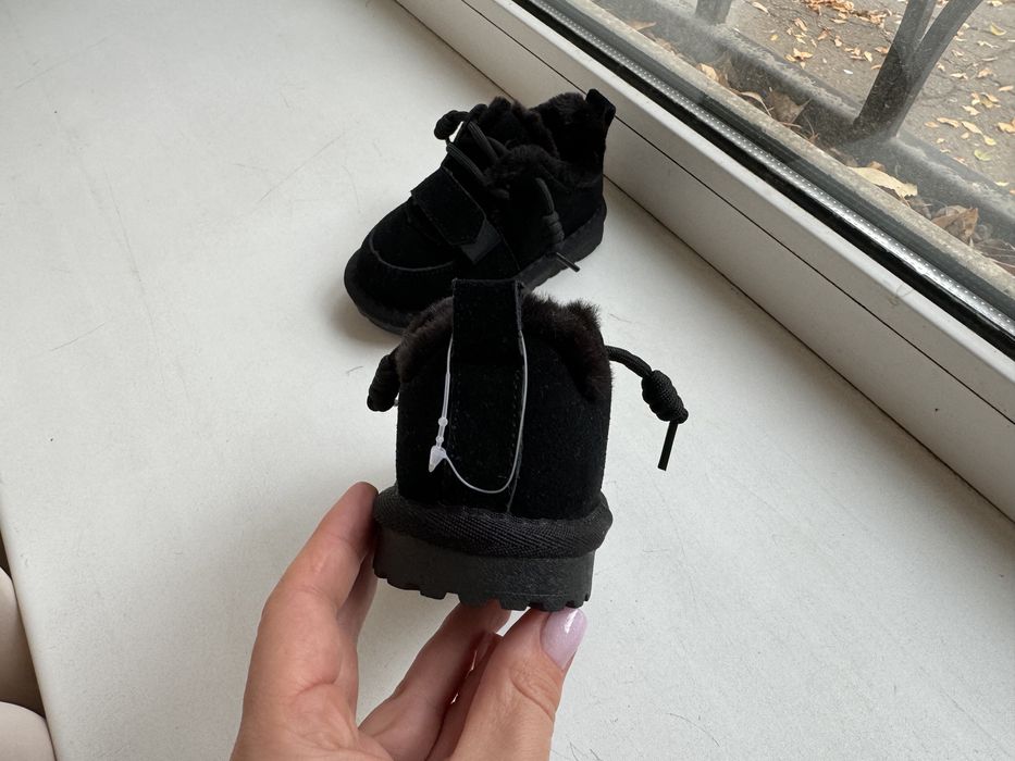 Зимові теплі дитячі чобітки/ угги 14,8 см / зимние детские ботинки