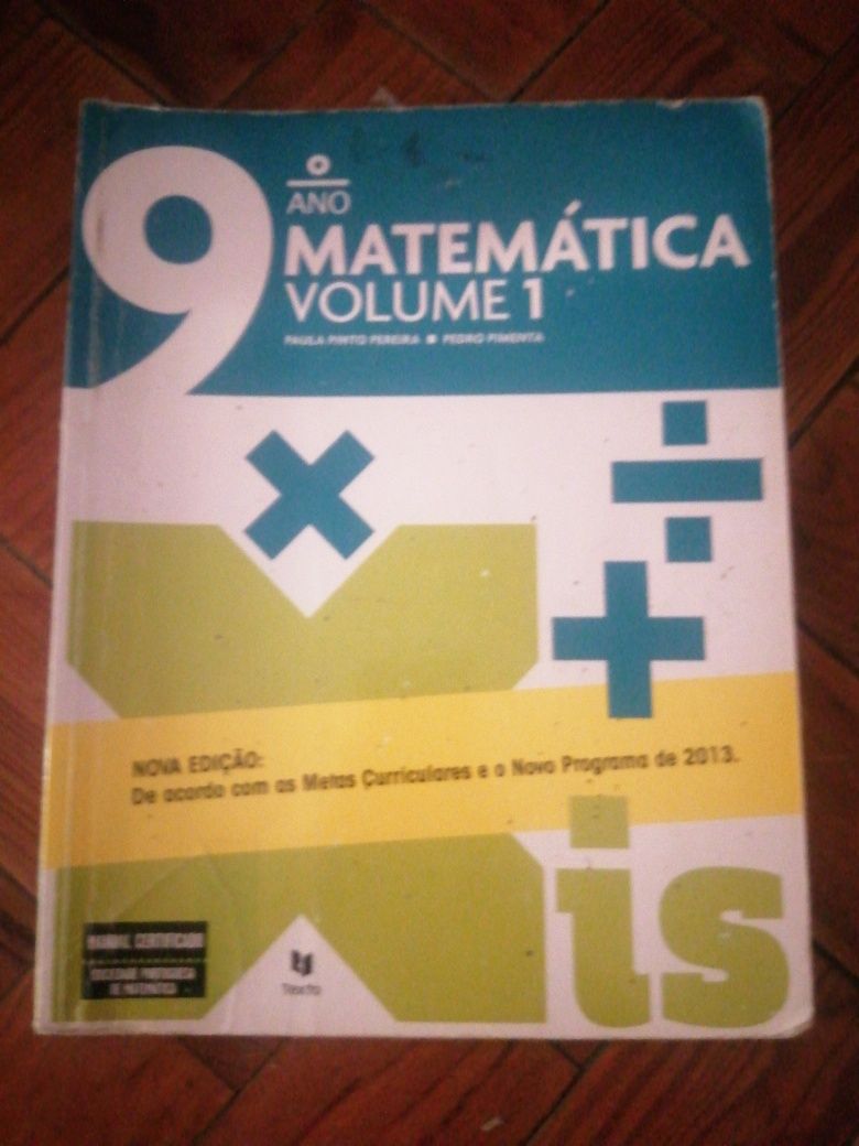 Manual de matemática pt1 9°ano