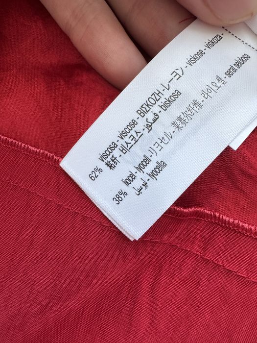 Червона сукня комбінація zara