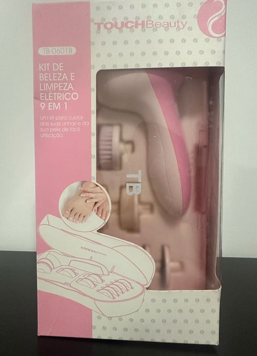 Kit de Beleza e Limpeza Elétrico 9 em 1 Novo