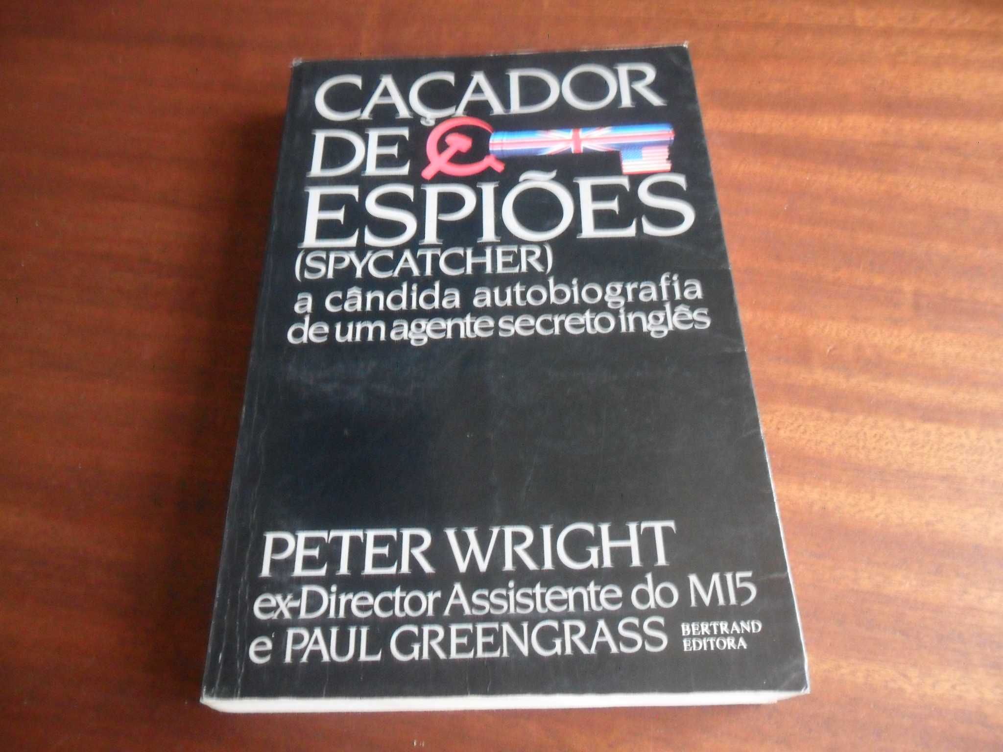 "Caçador de Espiões" de Peter Wright e Paul Greengrass - 1ª Ed 1998