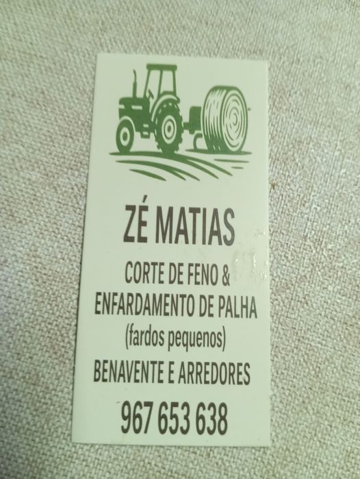 Faço corte de feno e enfartamento