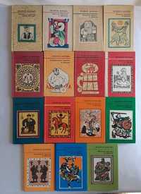 Добірка з 15 книг мініатюр серіі Мудрість народна 1969-1990 р.