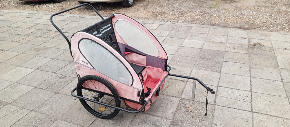 Przyczepka rowerowa dla dzieci_Sprawna_