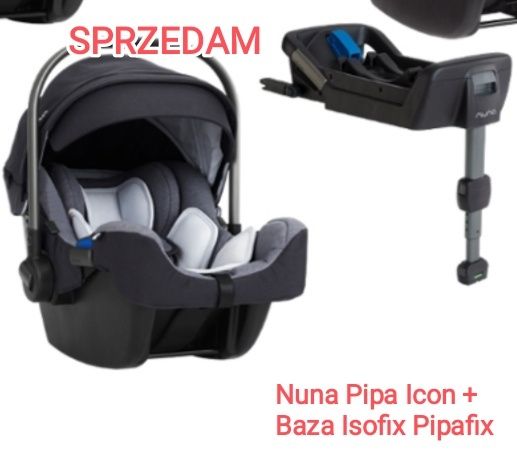 Nuna Pipa Icon + Baza Isofix Pipafix