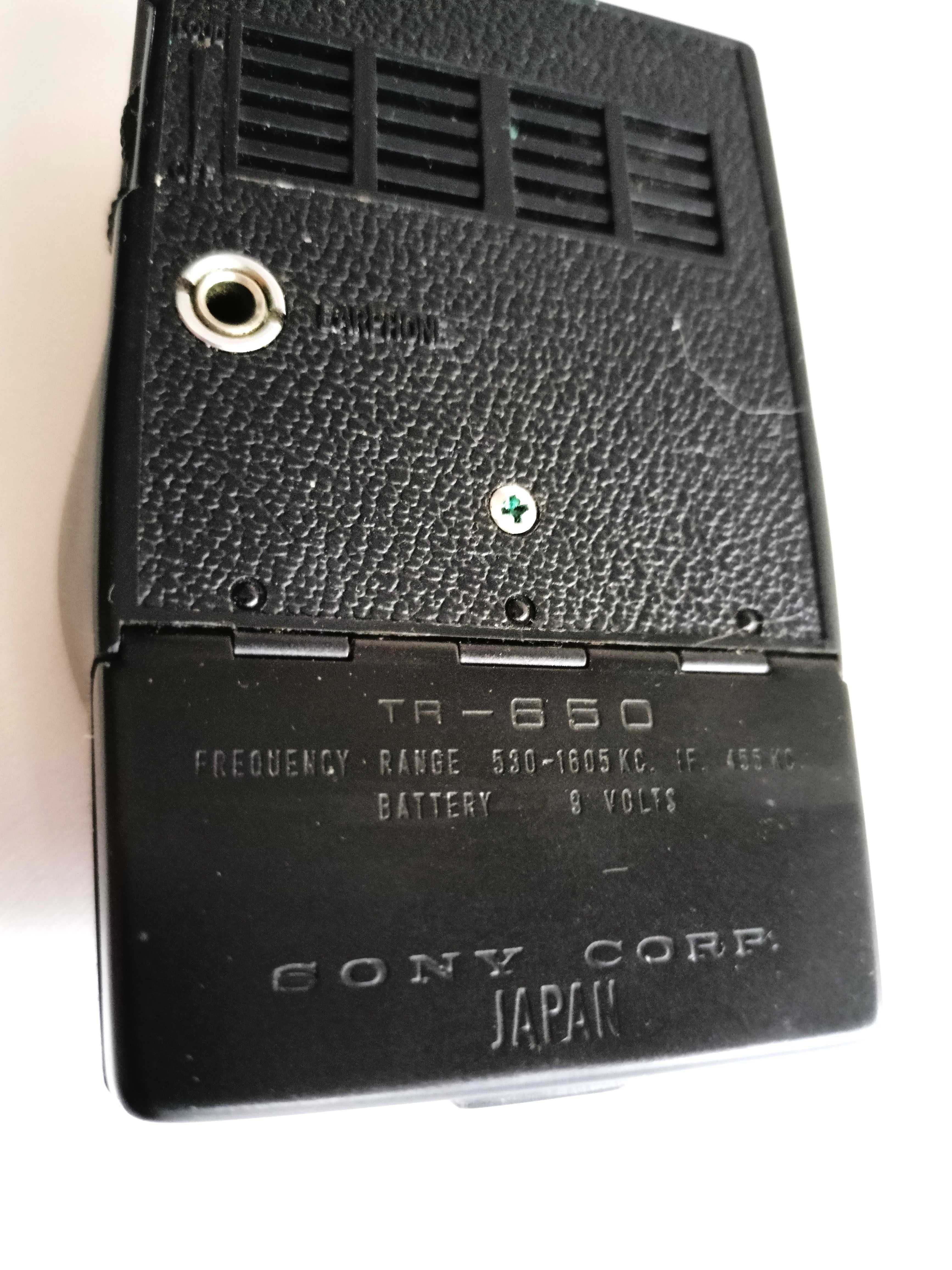 Radio SONY TR-650 vintage 6 tranzystorów Japan