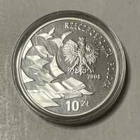 Moneta Polska 10 złotych 2008 40. rocznica Marca '68