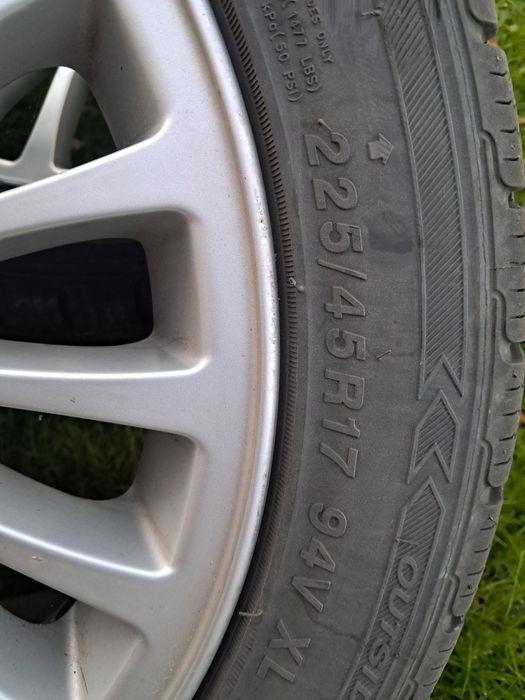 Koła BMW E46 E36 alufelgi + zimówki 17 cali 5x120 225/45/17