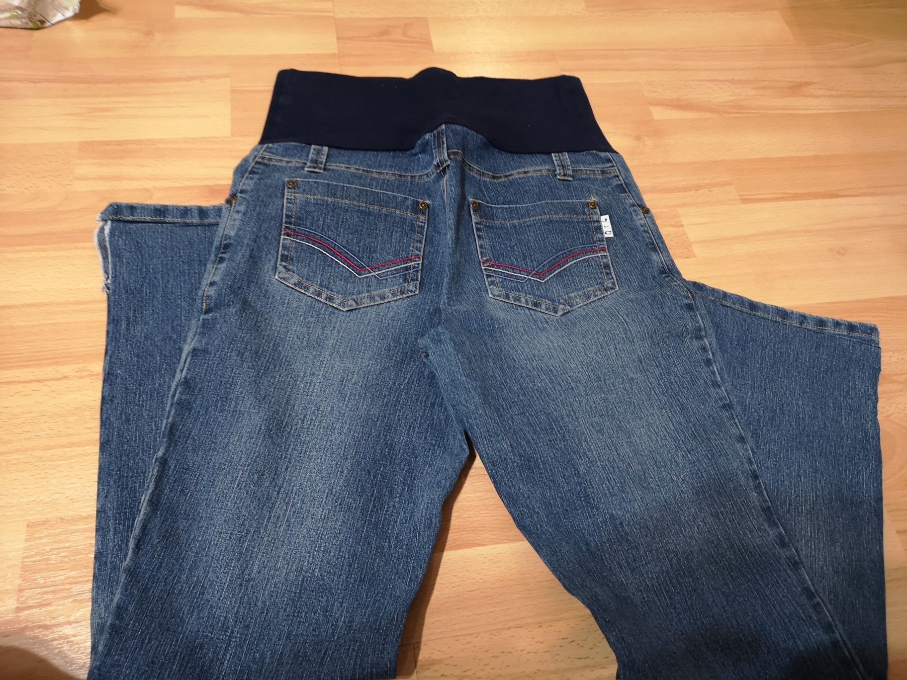 Spodnie ciążowe jeansowe r. M