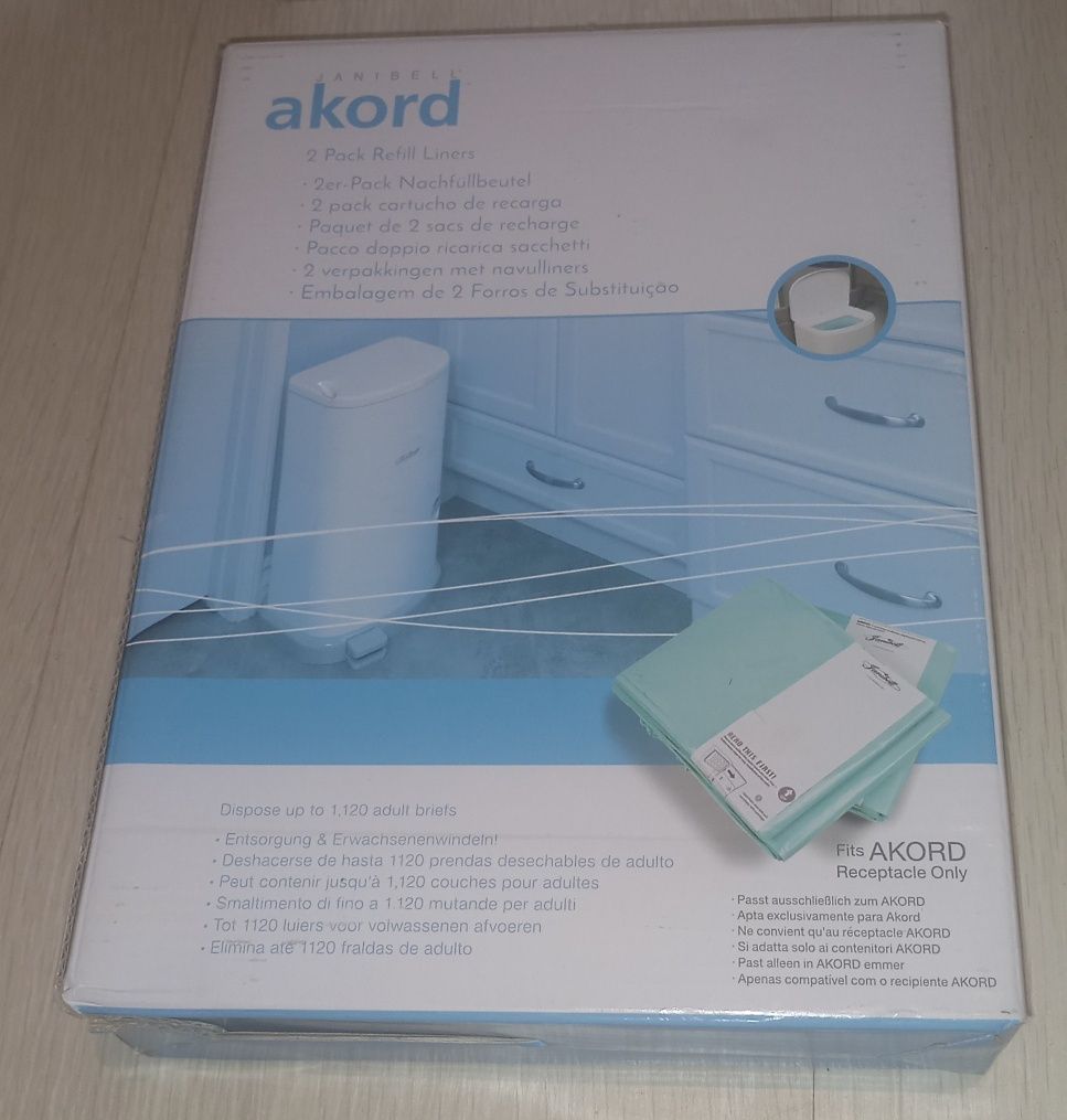 AKORD Wkłady Foliowe Do Kosza
